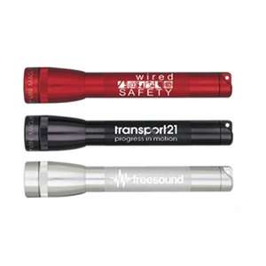 Custom Promotional SP2 Mini Mag-Lite LED 2AA - Laser Engraved