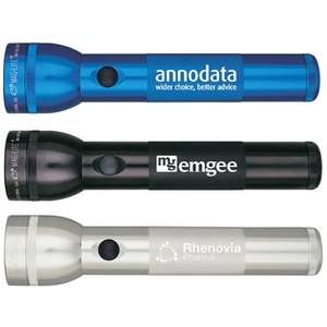 Custom Promotional S2D Mag-Lite 2D - Laser Engraved