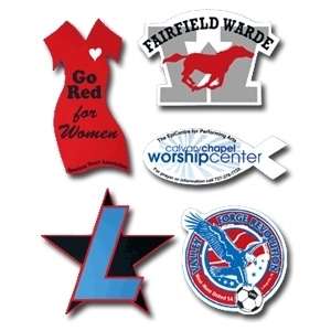Custom Promotional Custom Cut Outdoor Magnet - 30 mil, 24 - 24.9 Sq. In.