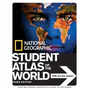 Custom Promotional National Geographic Student Atlas of the World
