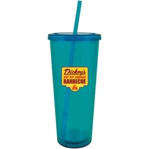 Spirit Acrylic Tumbler with Straw - 20 oz.