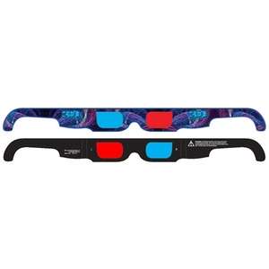 Anaglyphic 3-D Paper Glasses 