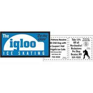 Zip-Strip Removable Bumper Sticker 3-3/4