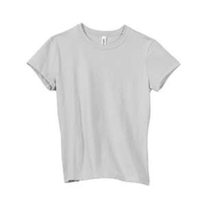 Bella Ringspun Cotton Women's Tee Silver