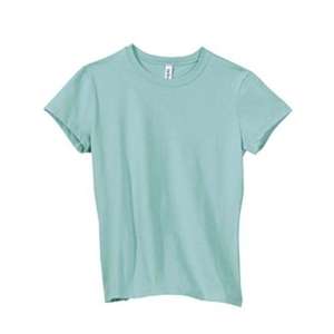 Bella Ringspun Cotton Women's Tee Blue, Seafoam