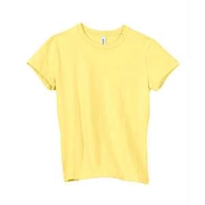 Bella Ringspun Cotton Women's Tee Yellow