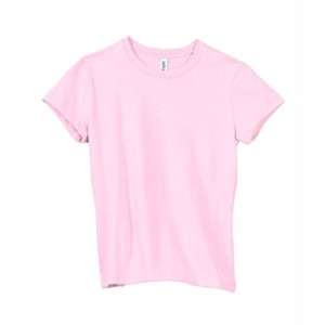 Bella Ringspun Cotton Women's Tee Pink, Soft