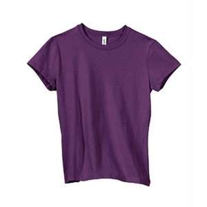 Bella Ringspun Cotton Women's Tee Purple, Team