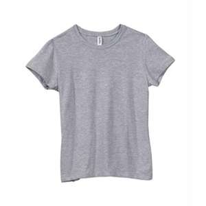 Bella Ringspun Cotton Women's Tee Gray, Heathered Athletic