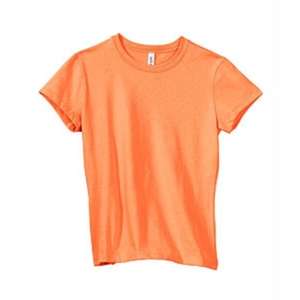 Bella Ringspun Cotton Women's Tee Orange