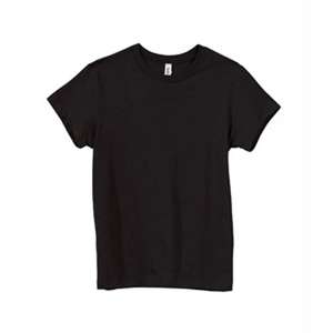 Bella Ringspun Cotton Women's Tee Black