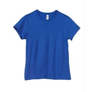 Bella Ringspun Cotton Women's Tee Blue, Royal
