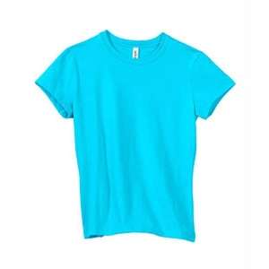 Bella Ringspun Cotton Women's Tee Turquoise