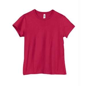 Bella Ringspun Cotton Women's Tee Raspberry
