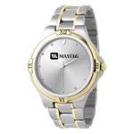 Personalized Watches - Two-Tone Designer Watch with Stainless Steel Band - Men's