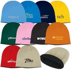 Two-Tone Knit Cap 