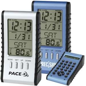 Flip-N-Fall Alarm Clock/Calculator 