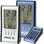Business Clocks - Flip-N-Fall Alarm Clock/Calculator