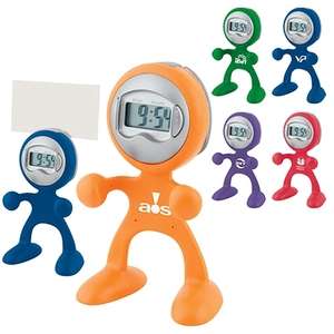Custom Promotional Sweda Man Clock