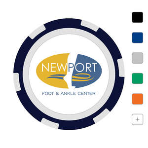 Custom Promotional Decal Inlay Chip - 2 Sided