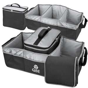 Custom Promotional Collapsible 2-in-2 Trunk Organizer/Cooler