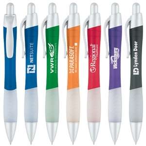 Custom Promotional Curvaceous Translucent Gel Pen