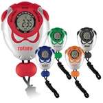 Promotional Clocks & Watches - Super Silver Stopwatch
