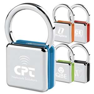 Sandwiched Color Block Key Tag