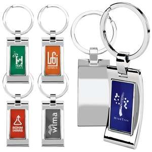Custom Promotional Sunrise Surprise Rectangular Key Tag