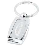 Promotional Metal Keychains - Curved Metal Key Tag