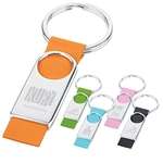 Promotional Metal Keychains - Rainbow Sherbet Key Tag
