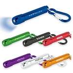 Wholesale Keychains & Key Tags - Carabiner with Colored LED Light