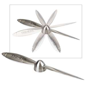 Custom Promotional High Flyer Chrome Desktop Paperweight/Letter Opener