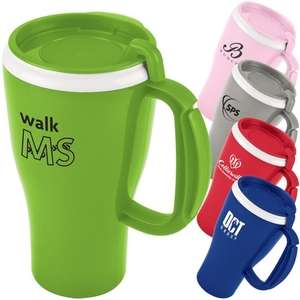 Custom Promotional 16 oz. Omega Mug with Slider Lid