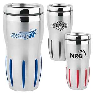 16 oz. Stainless Rib-Grip Tumbler