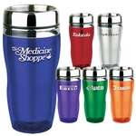 Promotional Coffee Mugs - 16 oz. Translucent Curvy Tumbler II