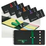 Personalized Notepads - Spiral Pocket Flag Buddy with Pen