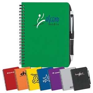 5" x 7" Texture Notebook with Pen 