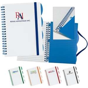 Custom Promotional 5" x 7" The Large Divide Notebook