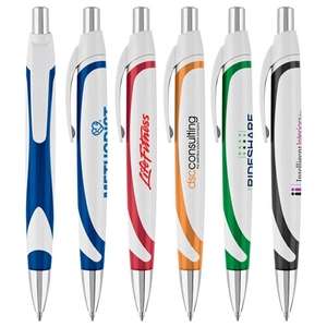 Custom Promotional Color Streak Ballpoint Pen