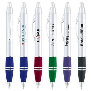 Dual-Tone Grip Ballpoint Pen