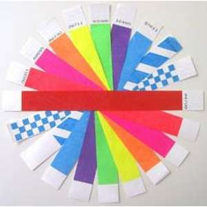 Custom Promotional Paper Wristband (Tyvek)