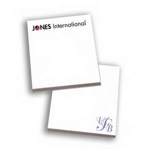 Custom Promotional Adhesive Notepad 3"x3"- 100 Sheets