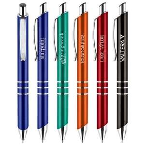 Slim-Line Metallic Color Ballpoint Pen