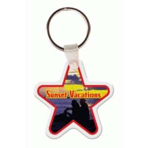 Custom Promotional Geometric Star Key Chain