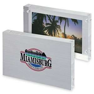 Custom Promotional Large 4" x 6" Frameless Frame