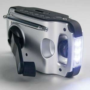 Emergency Self-Charging Dynamo Radio/Flashlight 