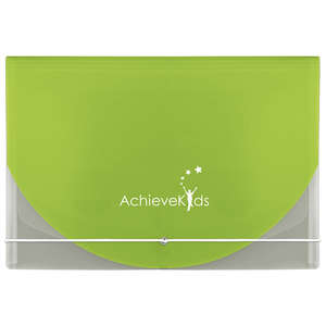 Custom Promotional Color Flap Translucent Document Holder