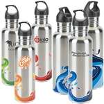 Promotional Promotional Products - 25 oz. Stainless Wave Water Bottle