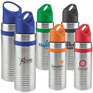 25 oz. Color Accent Stainless Bottle